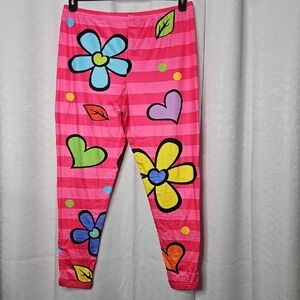 Colorful Floral Patterned Leggings